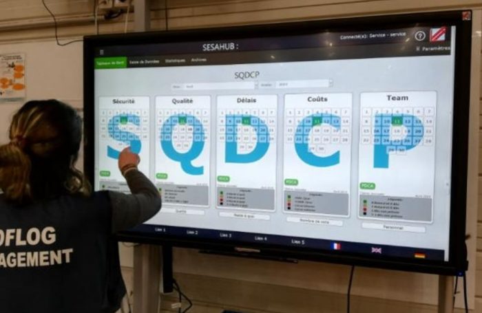 E-meeting SESA SYSTEMS projetant le logiciel SESAHUB
