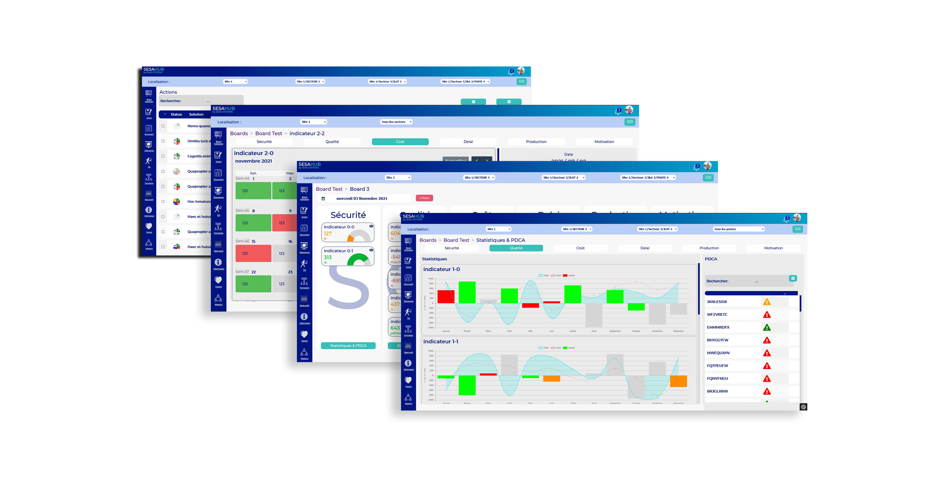 sesahub boards SESAHUB application